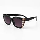 Óculos de Sol Modelo Heritage Noir Plaid – UV400