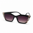 Óculos de Sol Modelo Heritage Noir Plaid – UV400