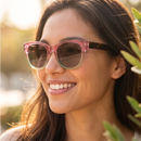 Óculos de Sol Modelo Amalfi Rosé - Polarizado UV400