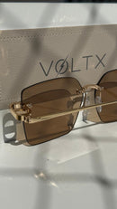 Óculos de Sol Modelo Imperiale Prestige Gold Brown - UV400