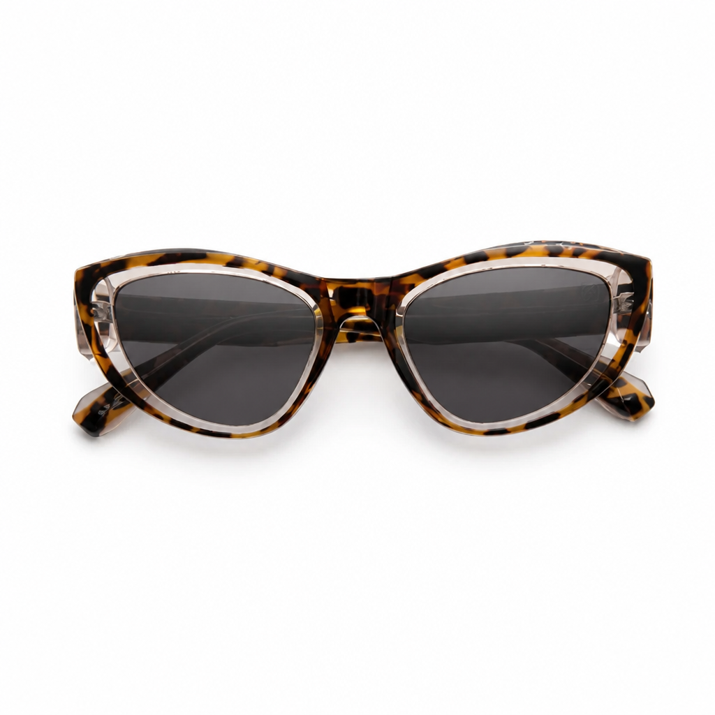 Óculos de Sol Modelo Leopard Crystal – Polarizado UV400