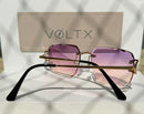 Óculos de Sol Modelo Riviera Prestige Rose Gold Pink - UV400
