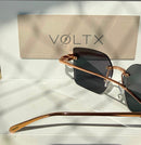 Óculos de Sol Modelo Imperiale Prestige Rose Gold Smoke - UV400