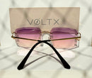 Óculos de Sol Modelo Riviera Prestige Rose Gold Pink - UV400